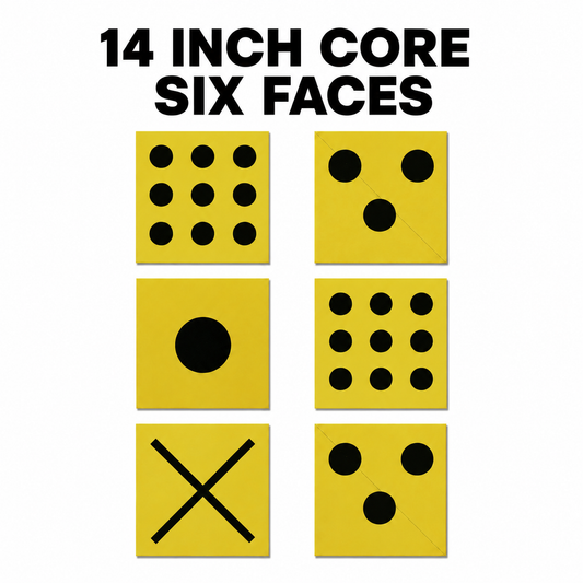 14 x 14 x 14 Traditional Cube Target